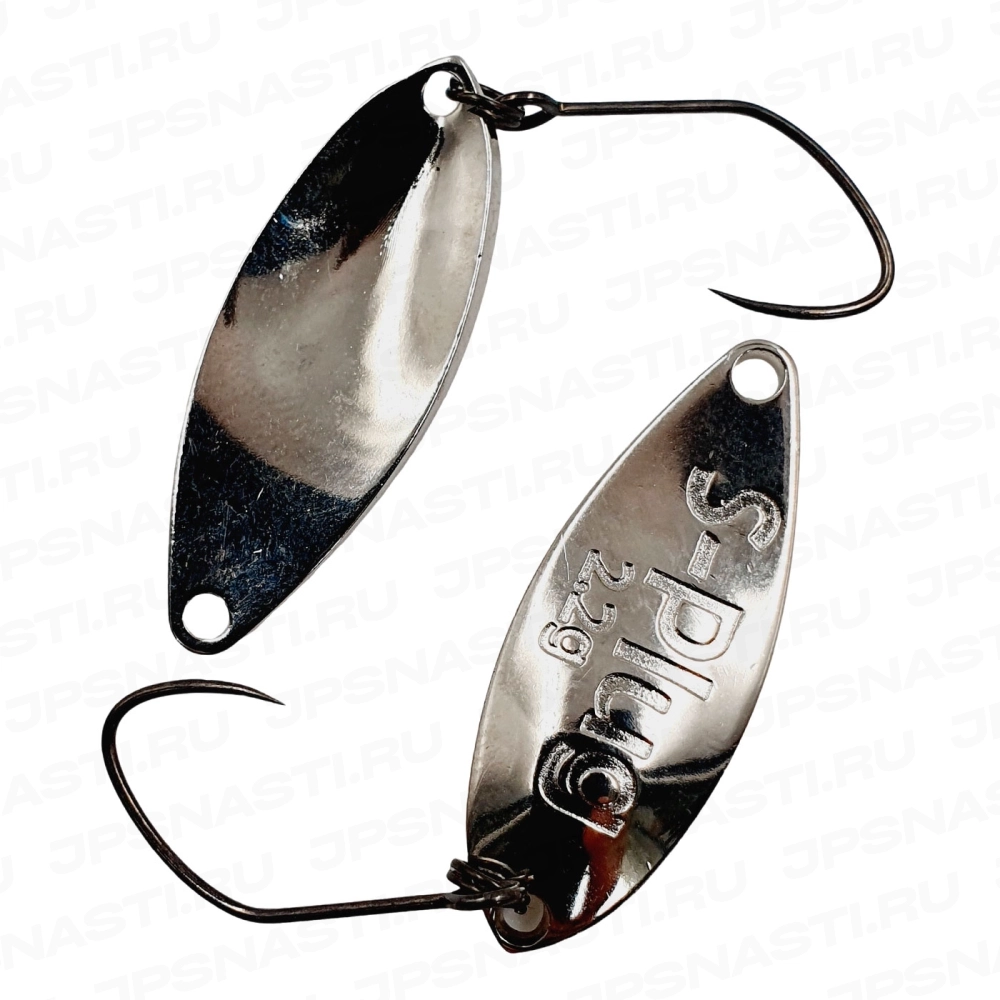 Колеблющаяся блесна ROB S-Plug, 2.2 г, 02 Silver