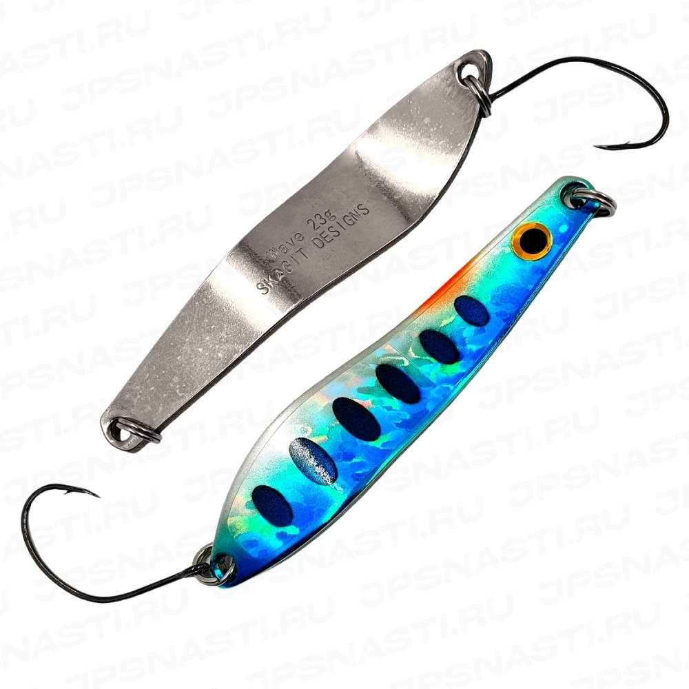 Колеблющаяся блесна Skagit Designs Wave, 18 г, #Young Salmon