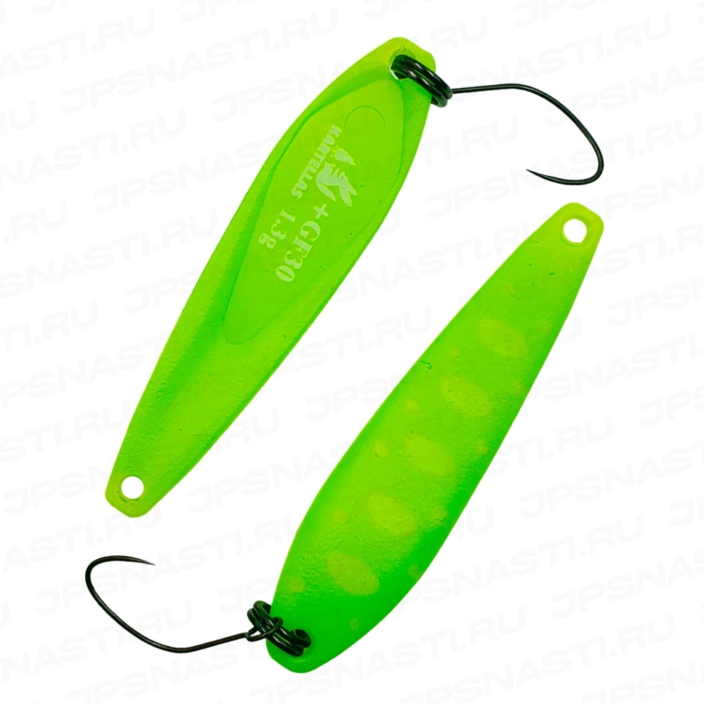 Колеблющаяся блесна Kartellas Parato +GF30, 1.3 г, #28 Lime Yamame