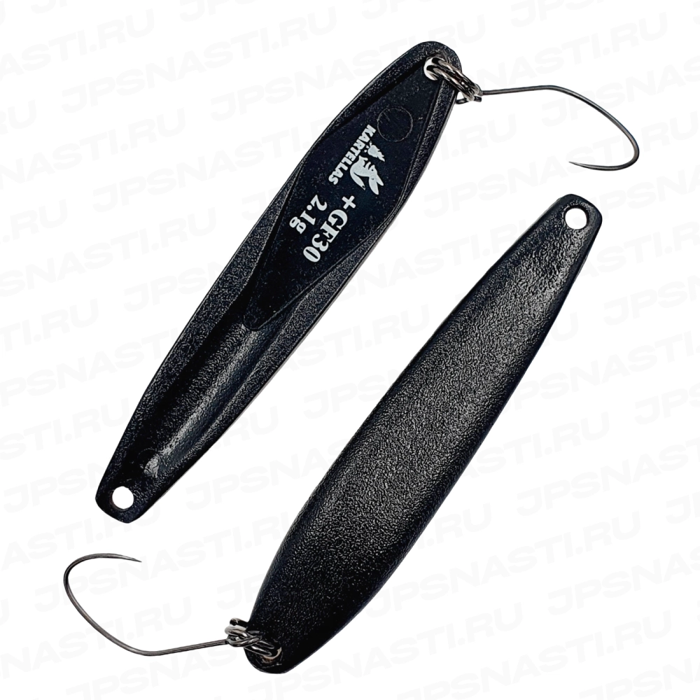 Колеблющаяся блесна Kartellas Parato +GF30, 2.1 г, #01 Black