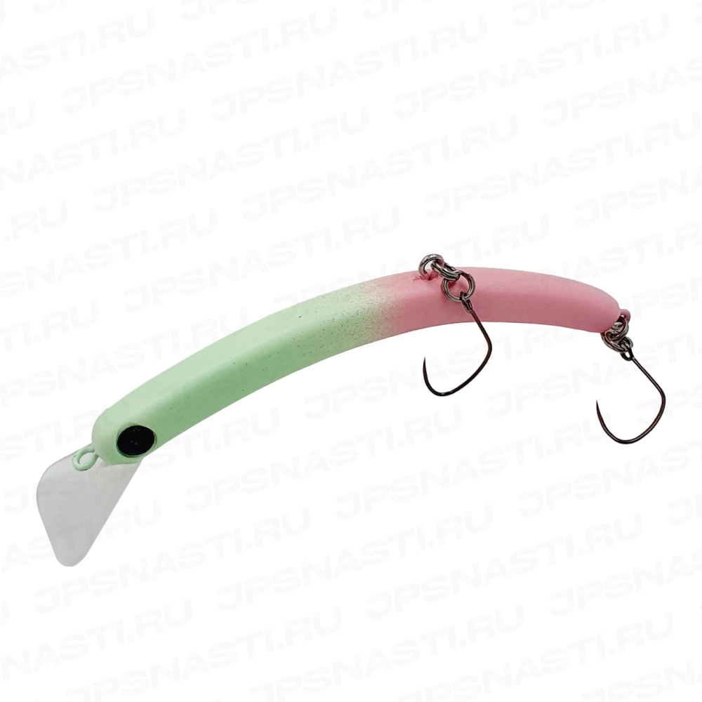Воблер 1089 Koubou SakasanYoro Slim 70FS, 3.6 г, #04 Glow Glow