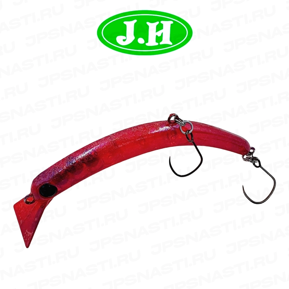 Воблер 1089 Koubou SakasanYoro Slim 60FS, 3.3 г, #Red M (J.H. Oricolor)