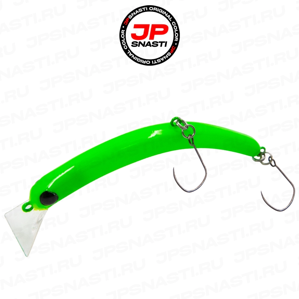 Воблер 1089 Koubou SakasanYoro Slim 60FS, 3.3 г, #RU204 UV (Jpsnasti Oricolor)