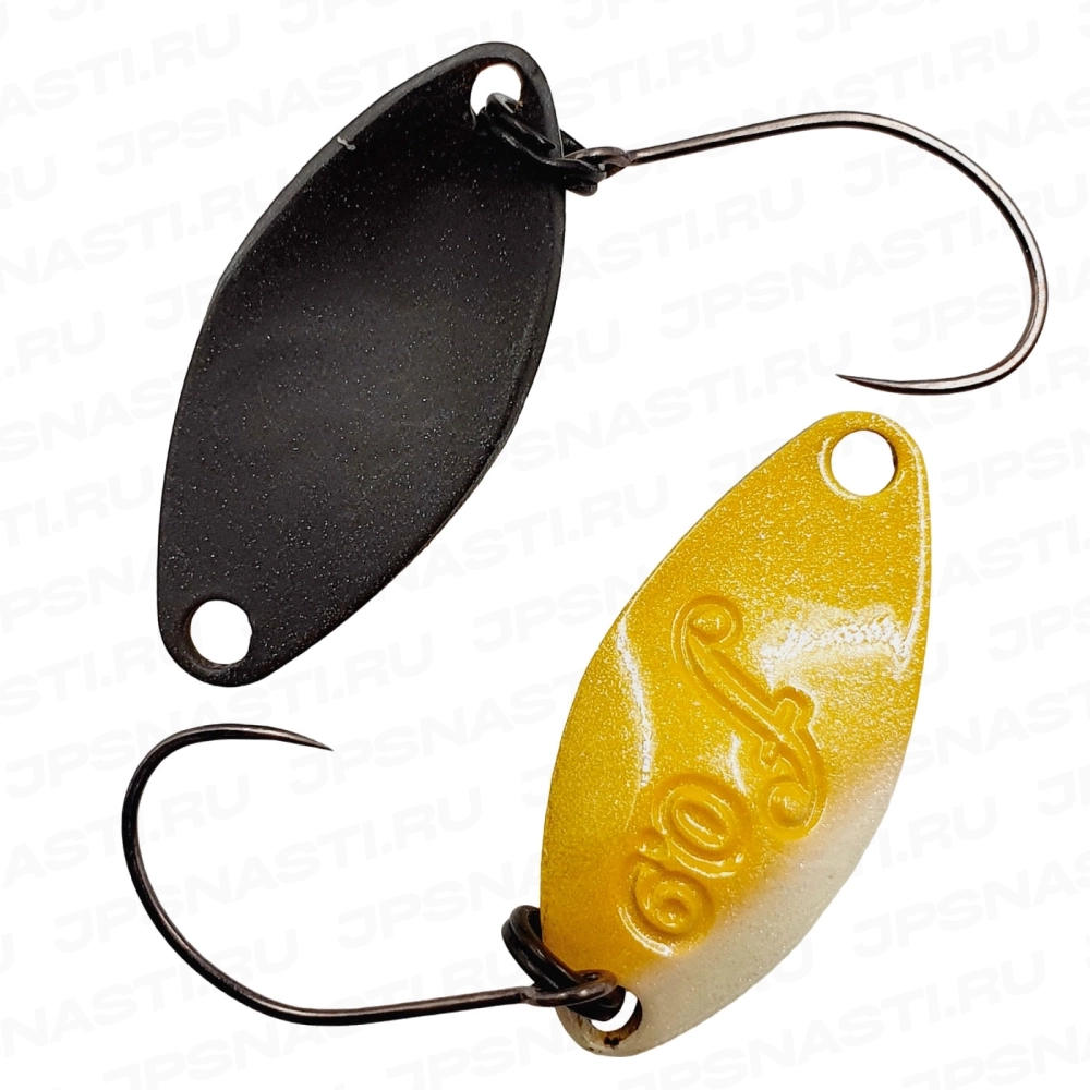 Колеблющаяся блесна Velvet Arts Forte, 0.9 г, #11 Pearl Yellow / Brown