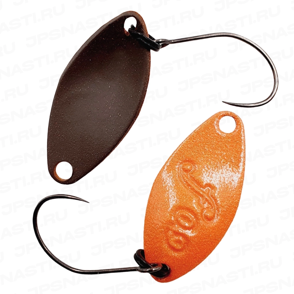 Колеблющаяся блесна Velvet Arts Forte, 0.9 г, #23 Pearl Orange / Brown