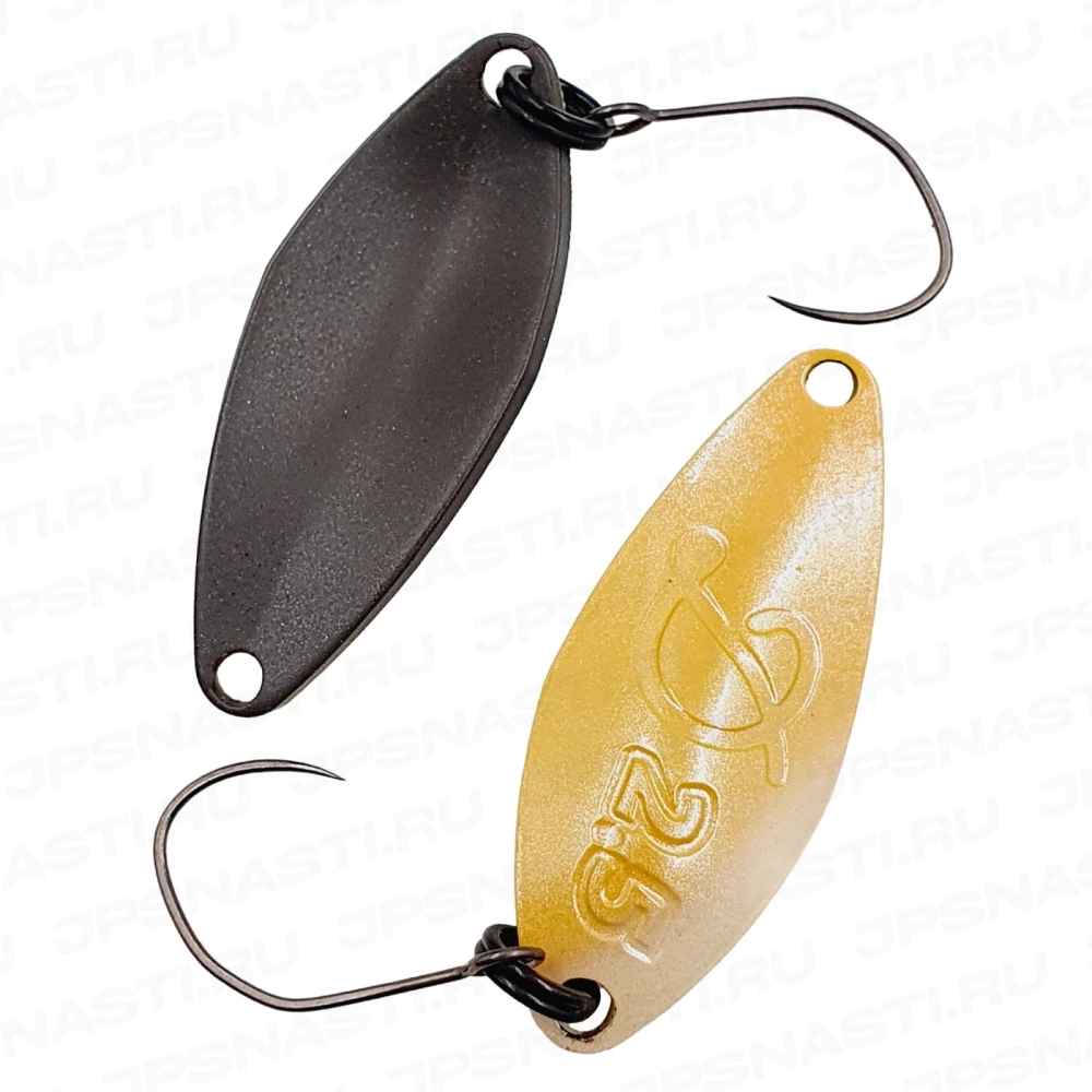 Колеблющаяся блесна Velvet Arts Daisy, 2.5 г, #11 Pearl Yellow Brown