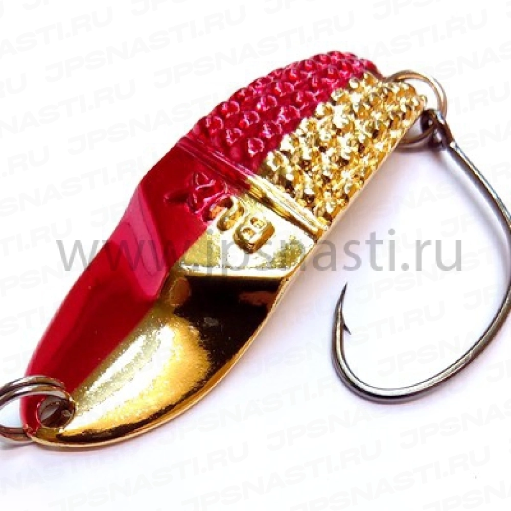 Колеблющаяся блесна Angler`z System Northern Bux, 18 гр, Gold RG