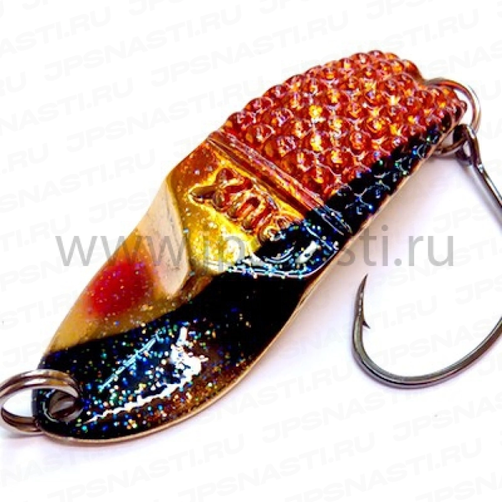 Колеблющаяся блесна Angler`z System Northern Bux, 18 гр, Gold TJ