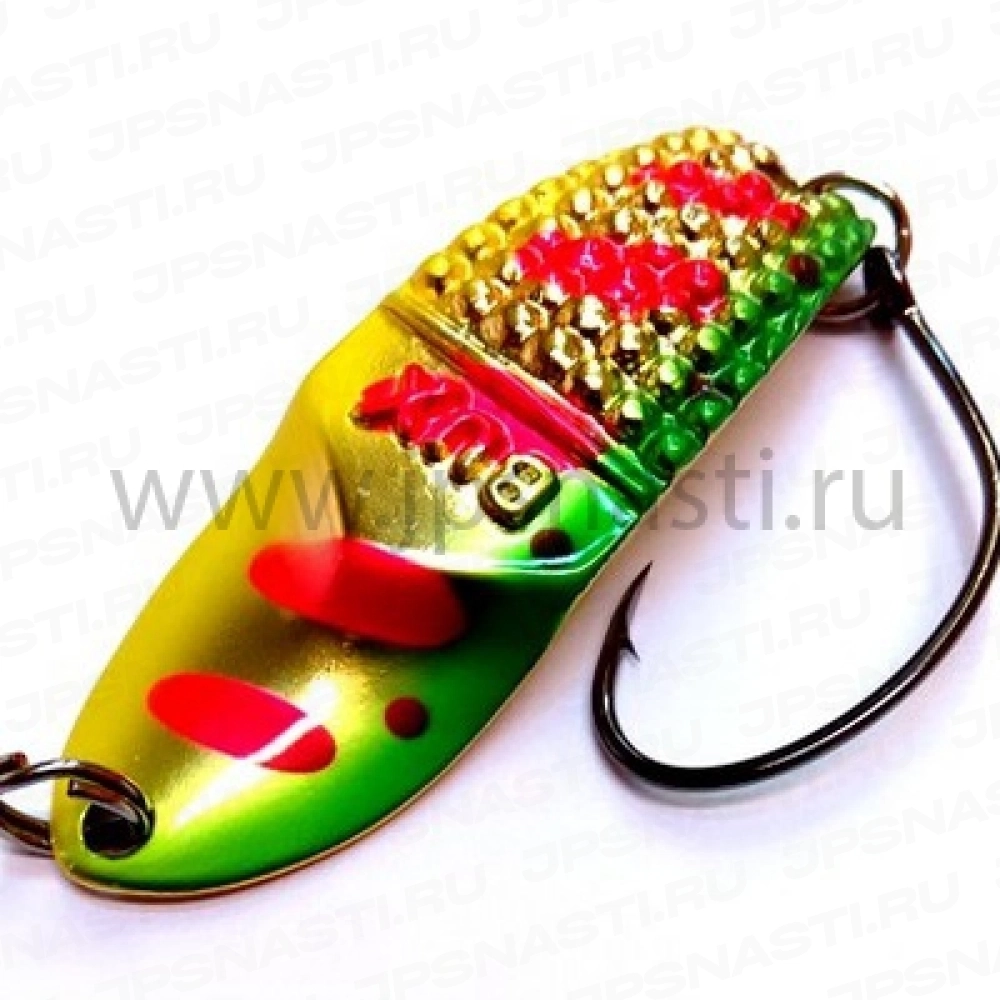 Колеблющаяся блесна Angler`z System Northern Bux, 18 гр, Silver PK