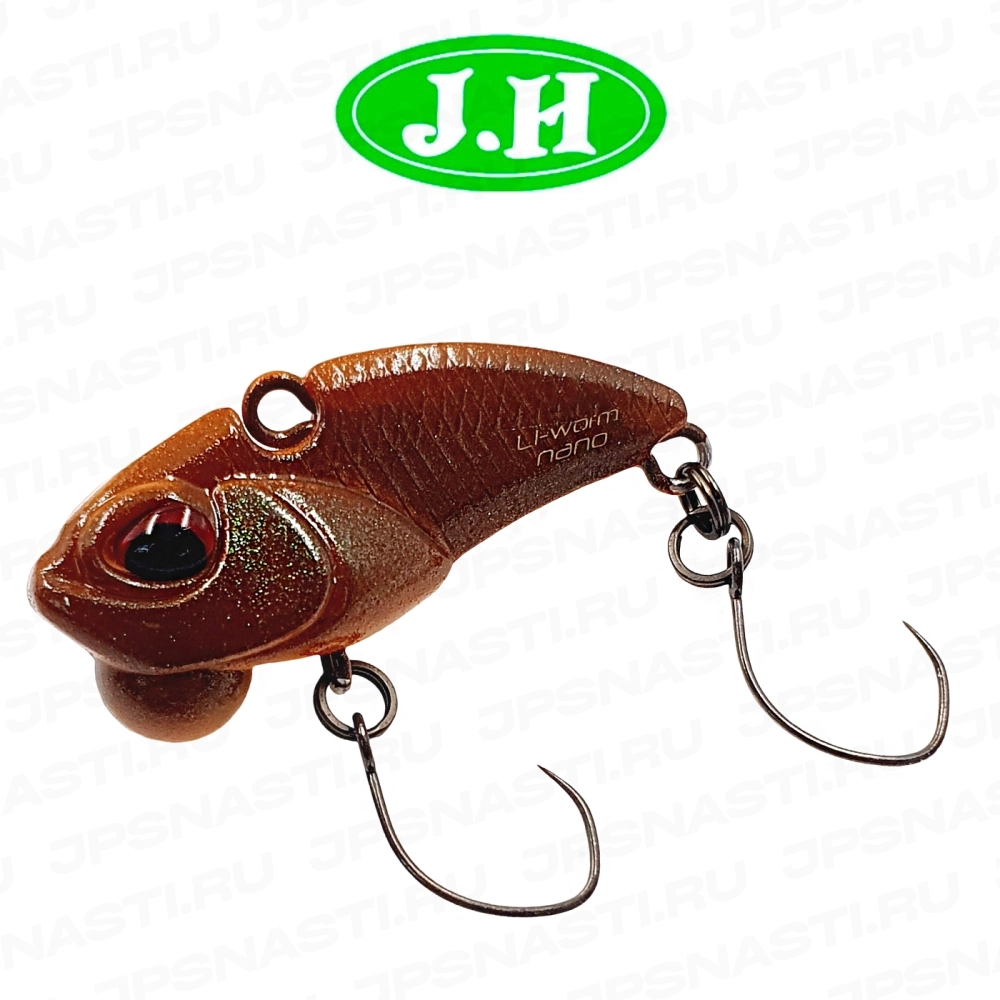 Виб ValkeIN Li-Worm Nano, 2.3 гр, #Light Plow Red Glow (J.H. Oricolor)