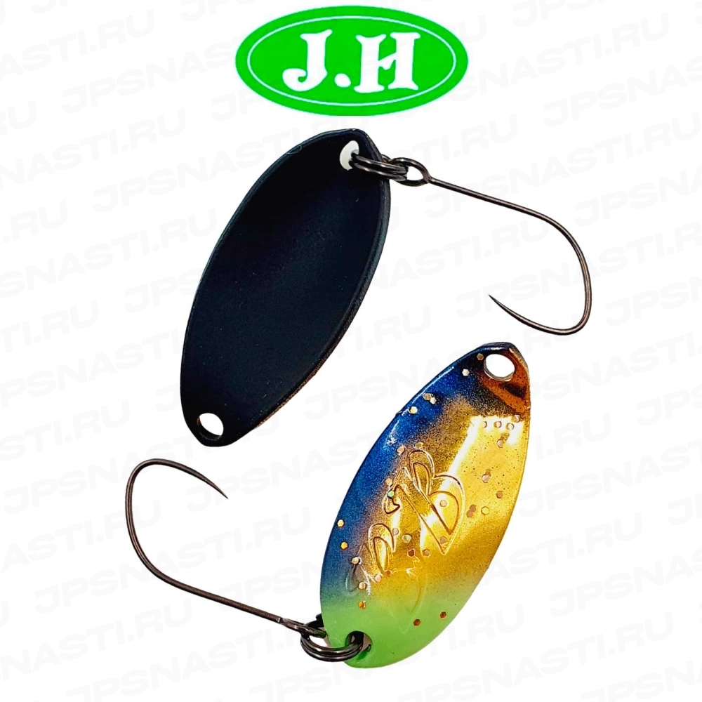 Колеблющаяся блесна ValkeIN Black Blast, 2.2 г, #Take Of The Gold Glow (J.H. Oricolor)