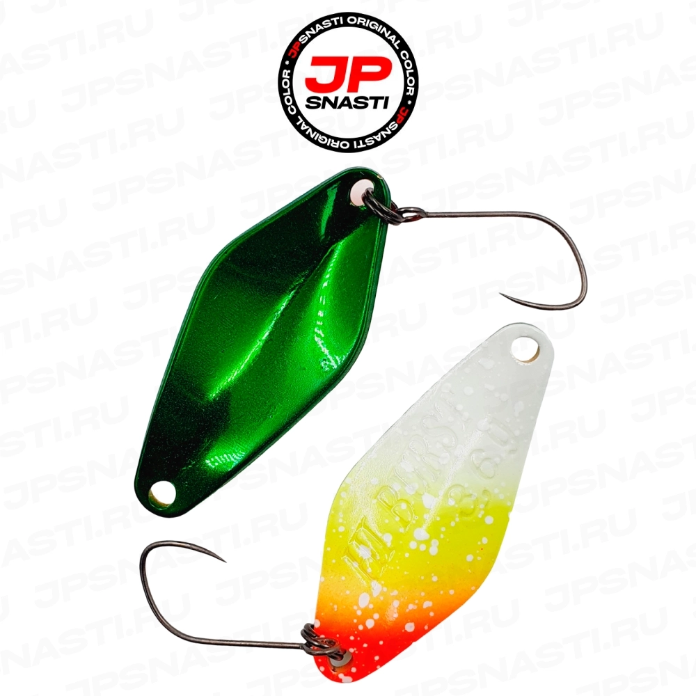 Колеблющаяся блесна ValkeIN Hi Burst, 3.6 г, IZU-05 Pitaya Glow (Jpsnasti Oricolor)