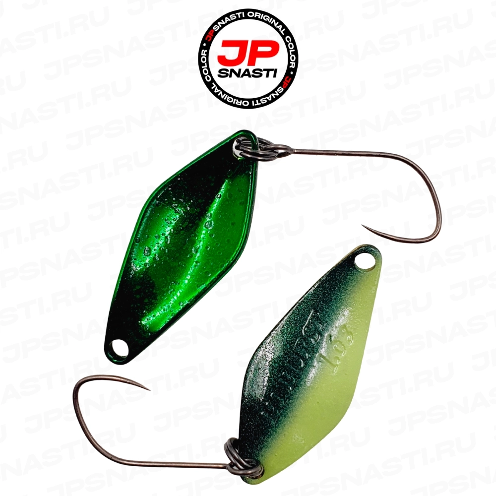 Колеблющаяся блесна ValkeIn Hi Burst, 1.6 гр, IZU-06 Glow Seed (Jpsnasti Oricolor)