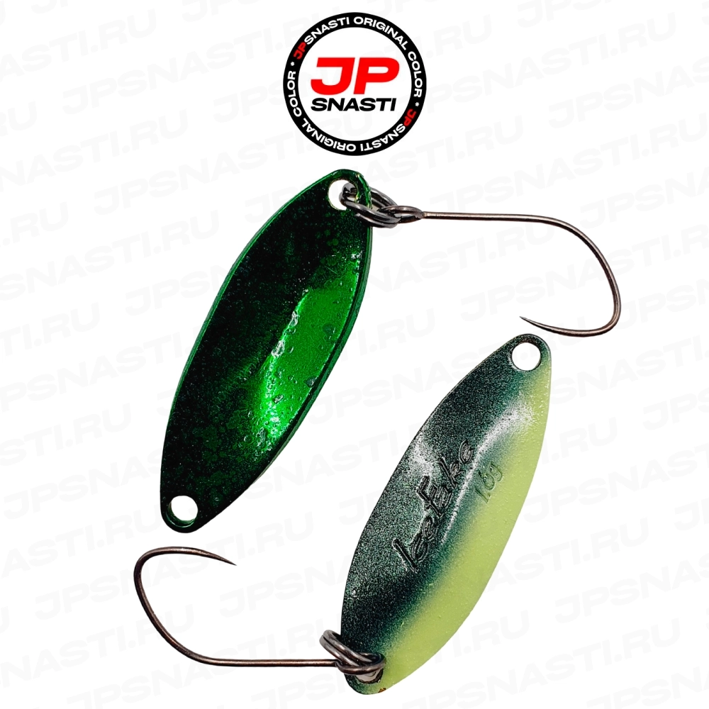 Колеблющаяся блесна ValkeIn Ice Fake, 1.6 гр, IZU-06 Glow Seed (Jpsnasti Oricolor)