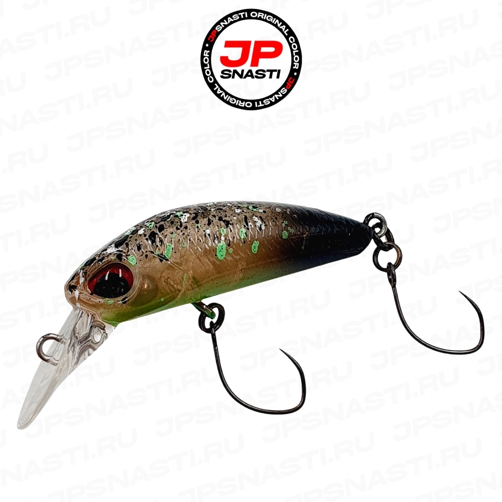 Воблер ValkeIN Kuga S, 2.5 гр, LTD40 2025 Brown Stone Glow (Jpsnasti Oricolor)