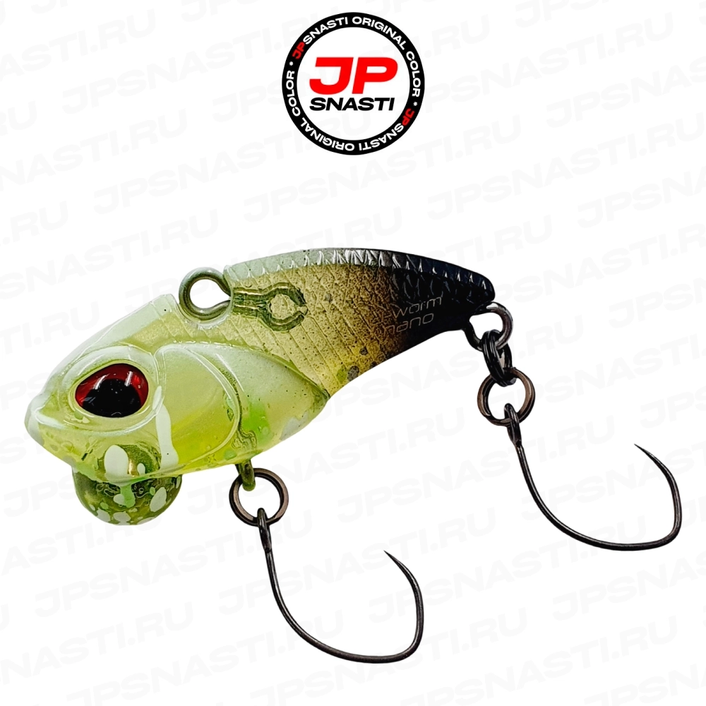 Виб ValkeIN Li-Worm Nano, 2.3 гр, LTD41 2025 DG Lime Glow (Jpsnasti Oricolor)