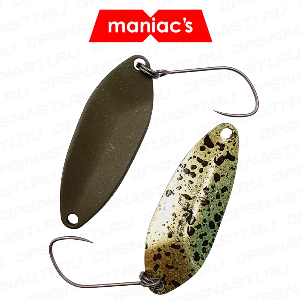 Колеблющаяся блесна ValkeIn Ice Fake, 2.6 гр, #Ultimate Shining Metal (Maniac's Oricolor)