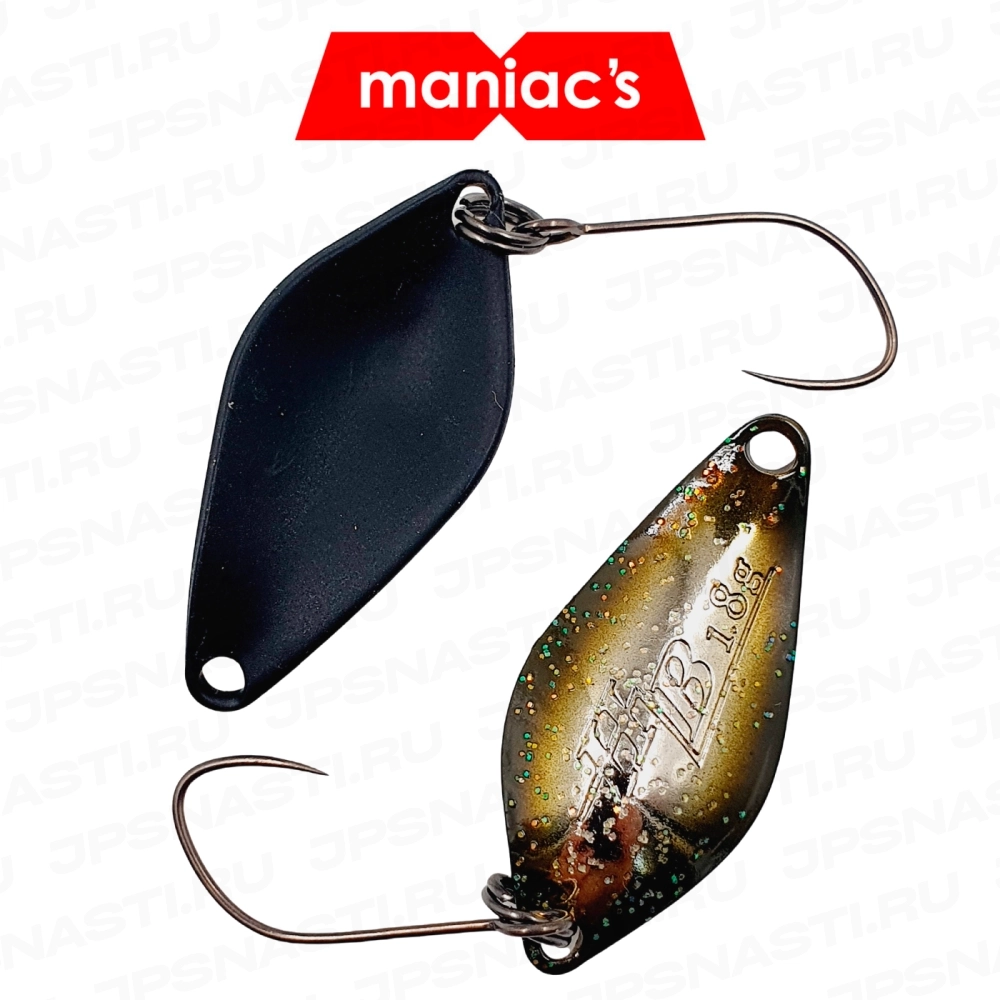 Колеблющаяся блесна ValkeIn Hi Burst, 1.8 гр, #Silver Leaf (Maniac's Oricolor)