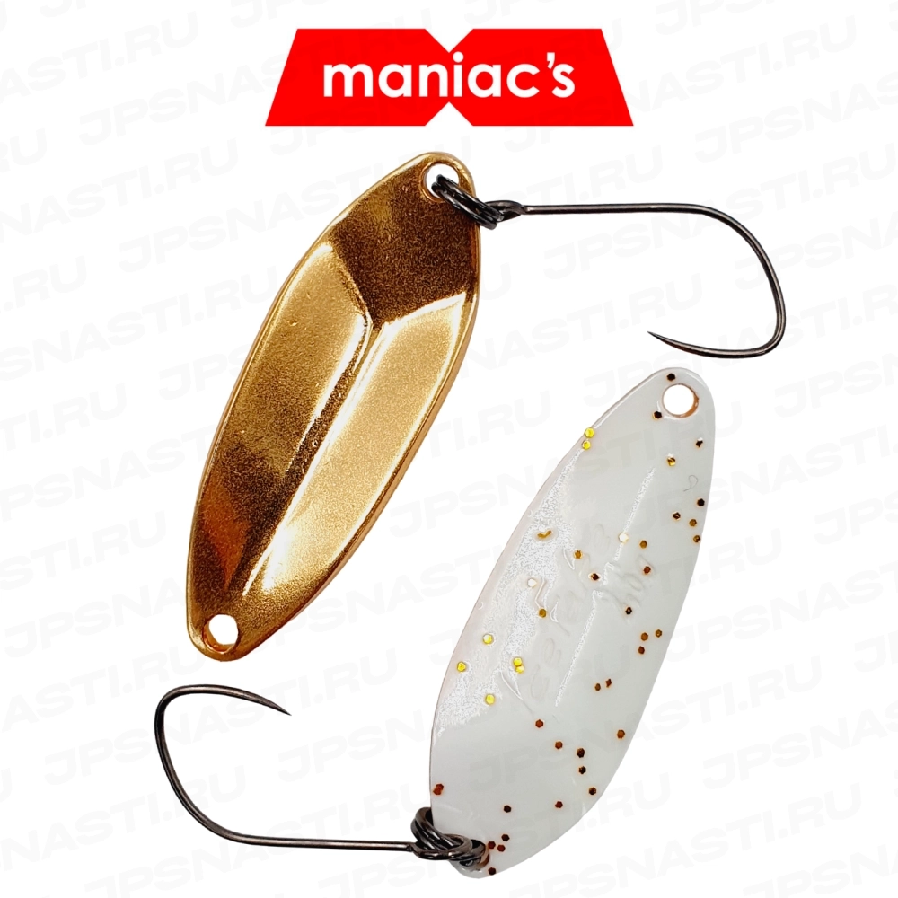 Колеблющаяся блесна ValkeIn Ice Fake, 2.6 гр, #AJM2-G (Maniac's Oricolor)