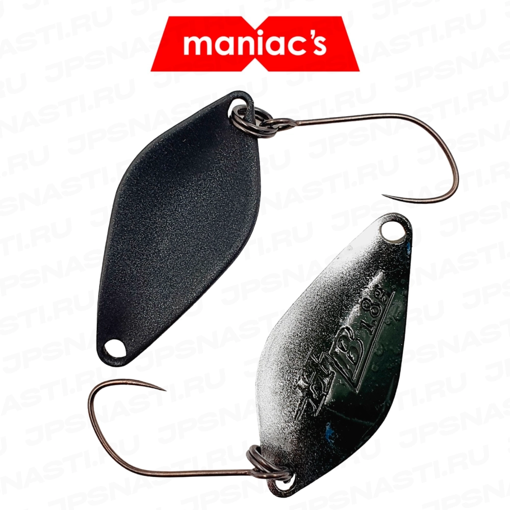 Колеблющаяся блесна ValkeIn Hi Burst, 1.8 гр, #Jade and Silver G.Glow (Maniac's Oricolor)