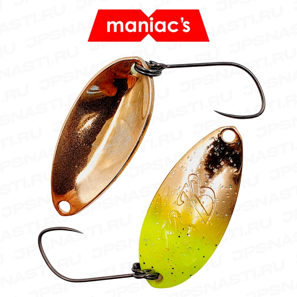 Колеблющаяся блесна ValkeIN Black Blast, 1.8 г, #Playful Boy G.Glow (Maniac's Oricolor)