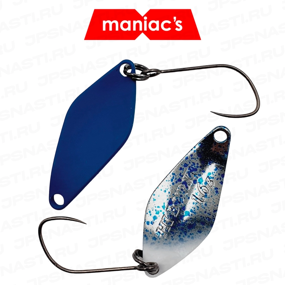 Колеблющаяся блесна ValkeIn Hi Burst, 1.6 гр, #Cobalt Blue (Maniac's Oricolor)
