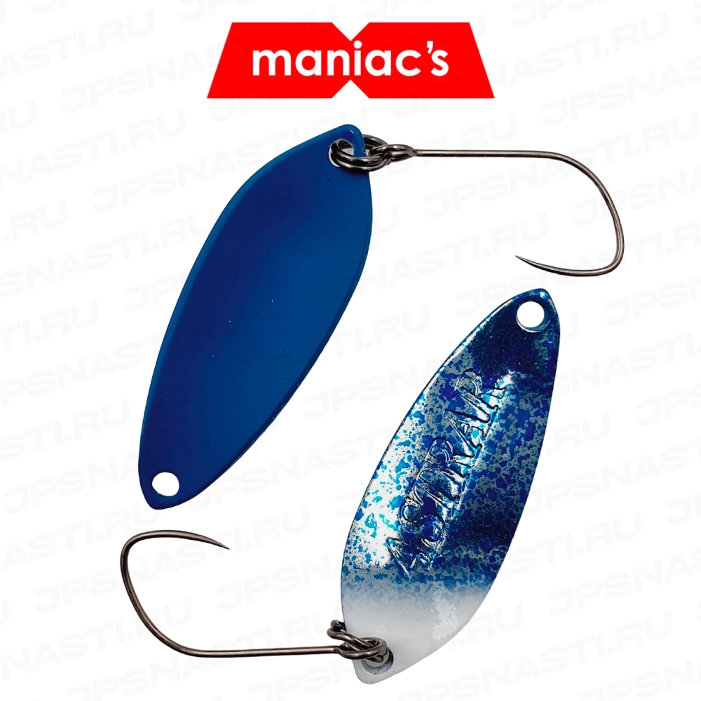 Колеблющаяся блесна ValkeIN Astrar, 1.6 г, #Cobalt Blue (Maniac's Oricolor)