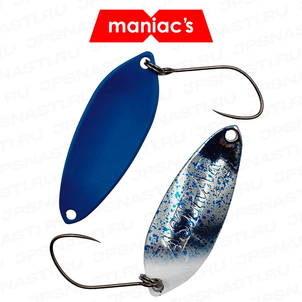 Колеблющаяся блесна ValkeIN Astrar, 3.2 г, #Cobalt Blue (Maniac's Oricolor)