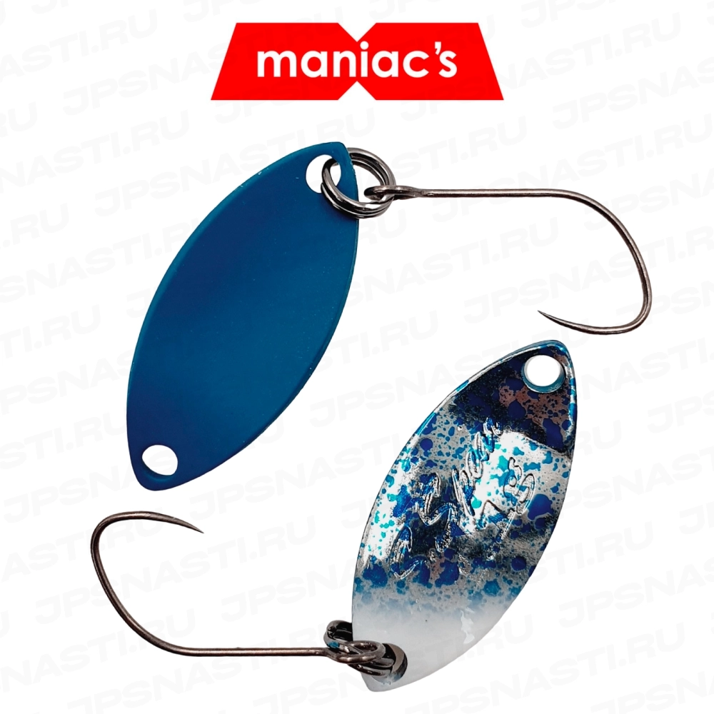 Колеблющаяся блесна ValkeIn Servant Spear, 1.1 г, #Cobalt Blue (Maniac's Oricolor)