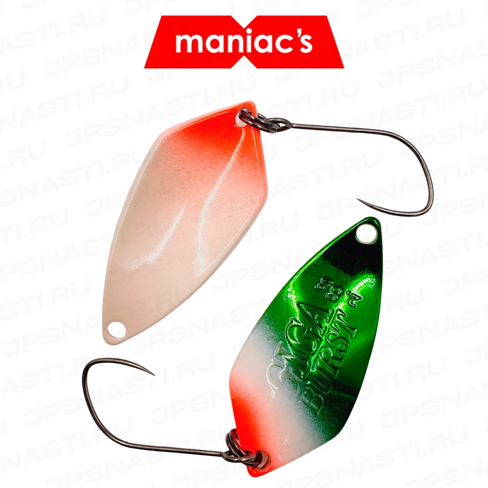 Колеблющаяся блесна ValkeIN Giga Burst, 2.8 гр, #Matcha Strawberry (Maniac's Oricolor)