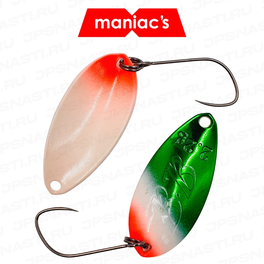 Колеблющаяся блесна ValkeIN Black Blast, 2.2 г, #Matcha Strawberry (Maniac's Oricolor)