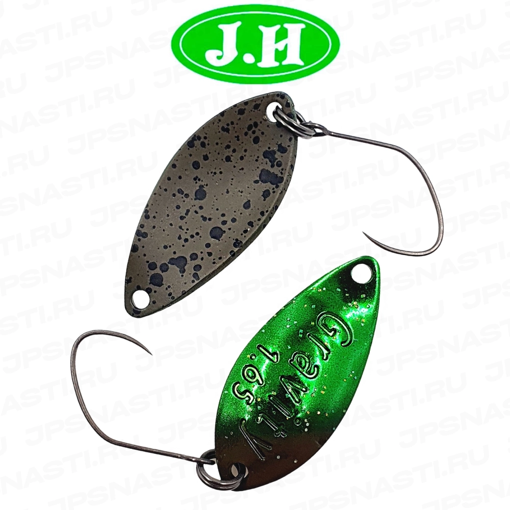 Колеблющаяся блесна Deep Paradox Gravity, 1.65 г, #Green Velvet (J.H. Oricolor)