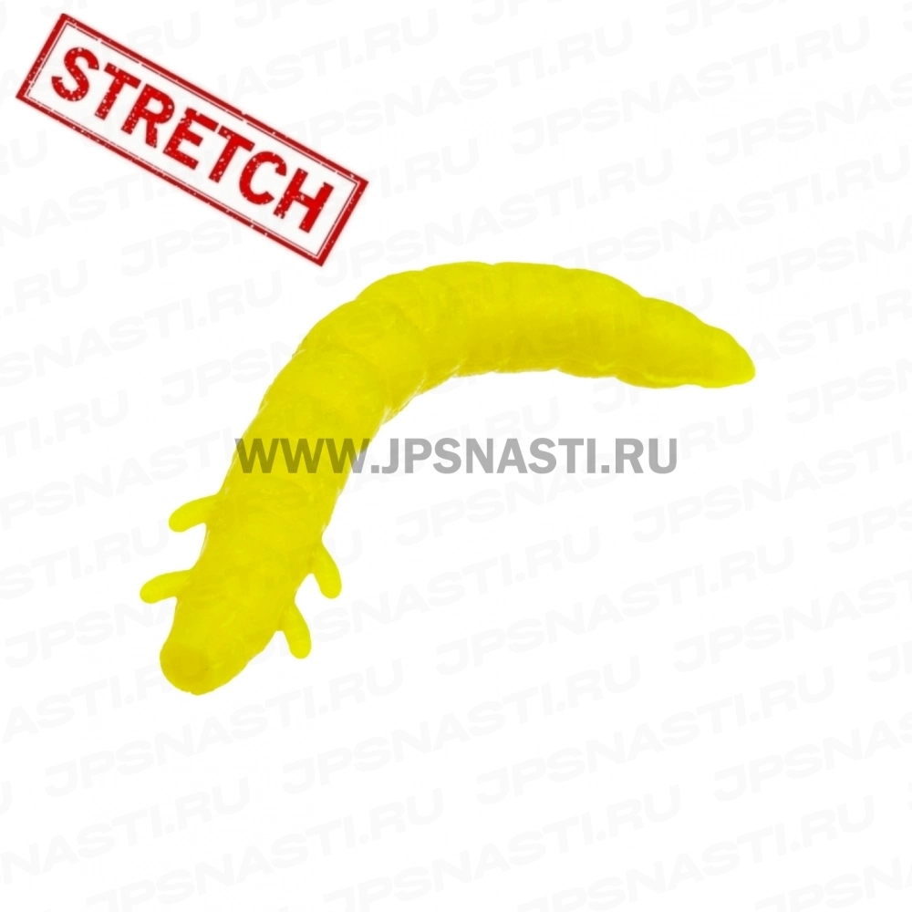 Силиконовые приманки Soorex Pro King Worm, 42 мм, сыр, lemon