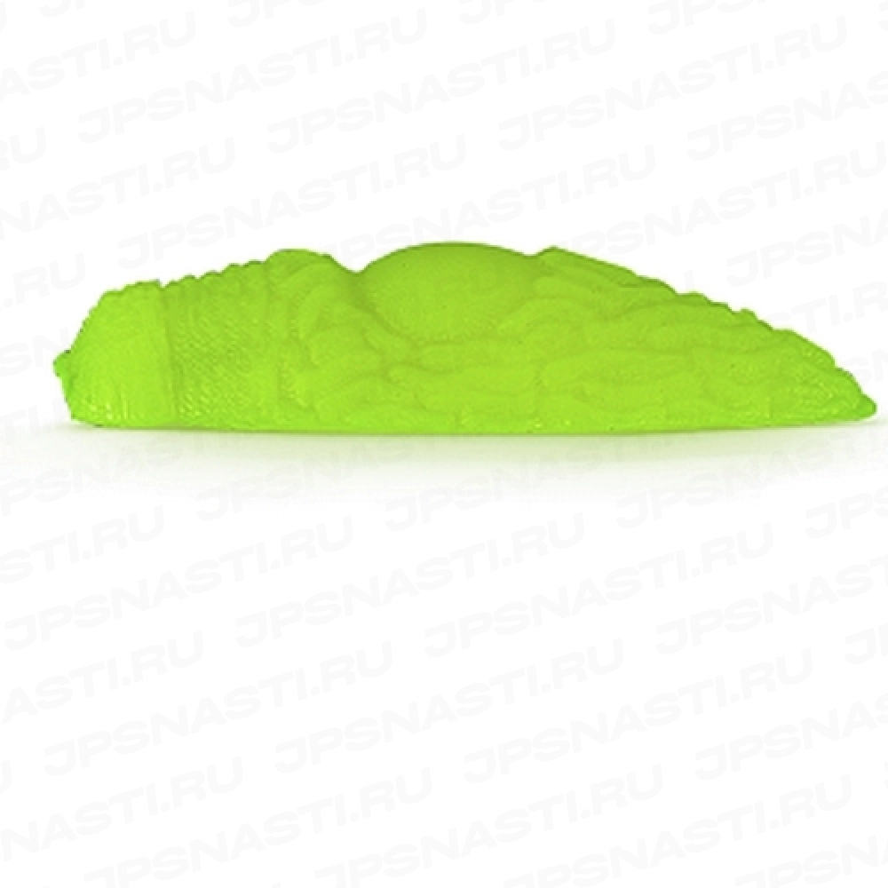 Силиконовые приманки Ojas Slizi 39 mm, chartreuse (fiuo), 10 шт/банка, сыр