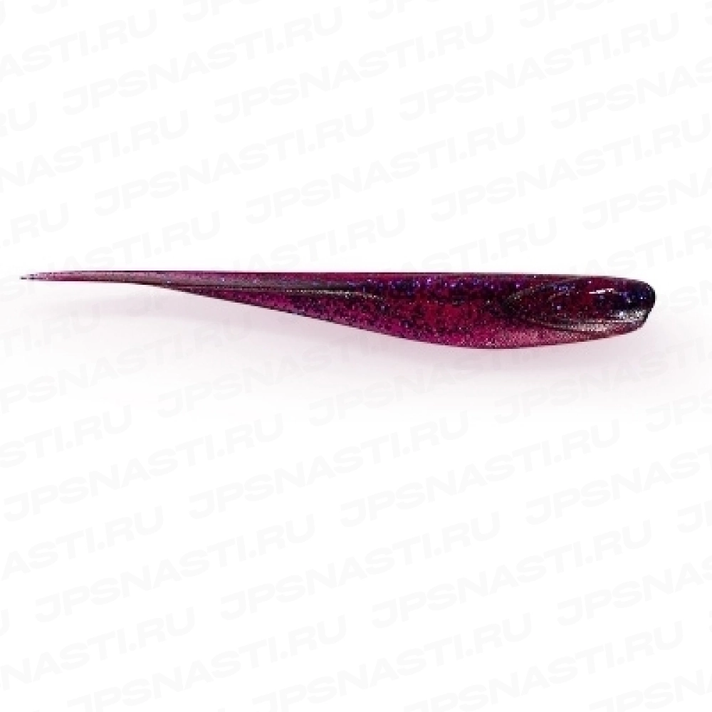 Силиконовые приманки Ojas SoftTail 77 mm, violet berry, 9 шт/блистер, Рак/Рыба