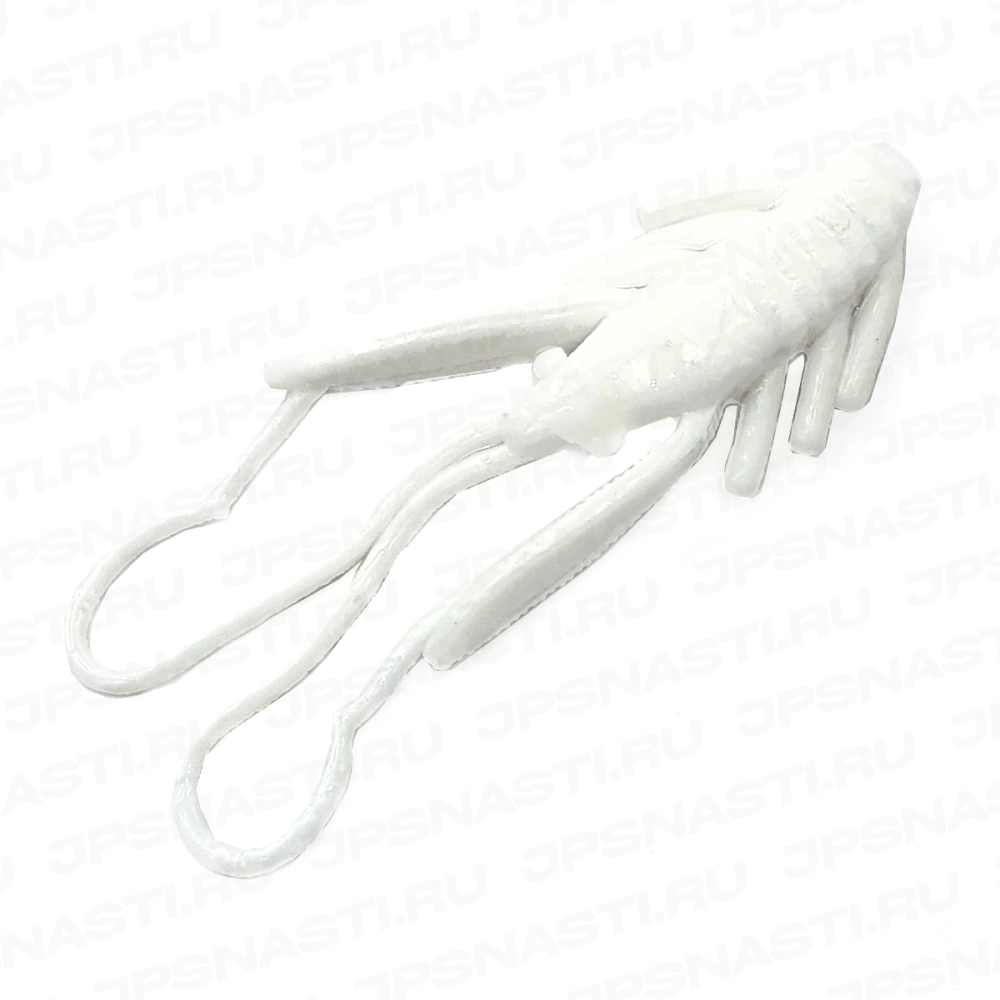 Силиконовые приманки Trout Zone Nymph, 1.6 inch, сыр, белый