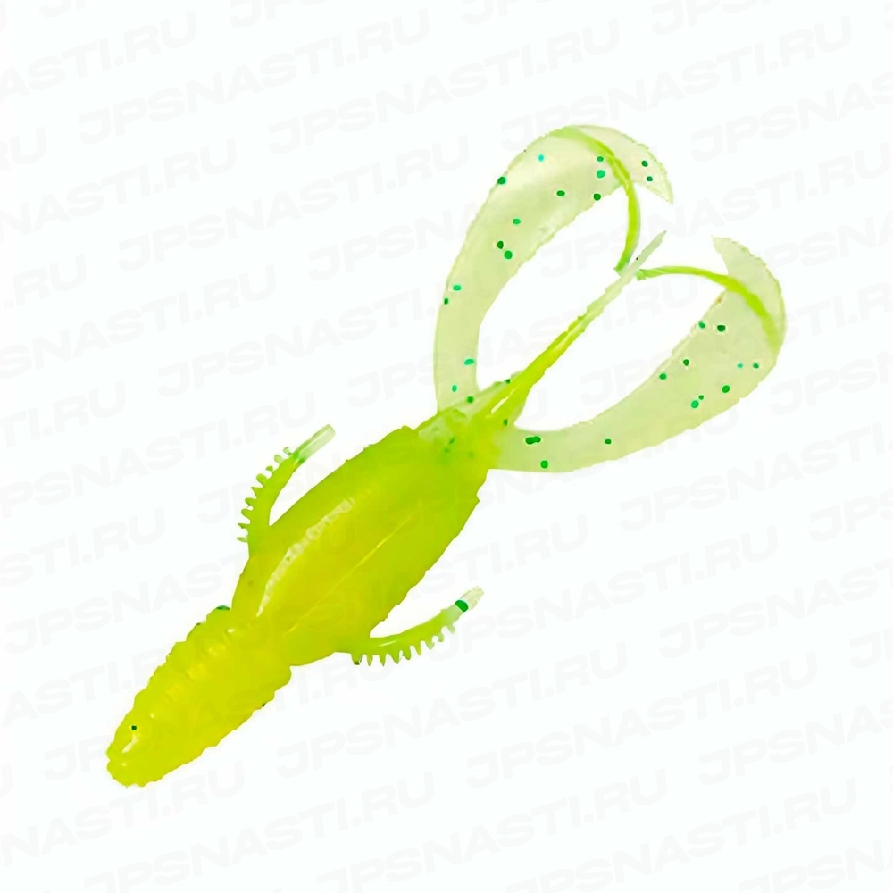 Силиконовые приманки Hearty Rise Rock Master Rock Craw 2.4, #05 Bright Yellow
