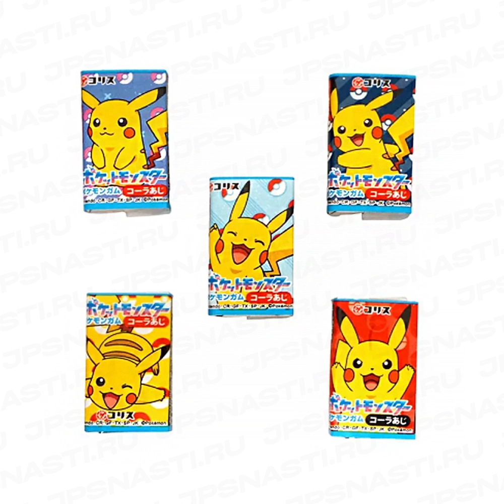 Жевательная резинка Coris Pokemon Cola, 6 г
