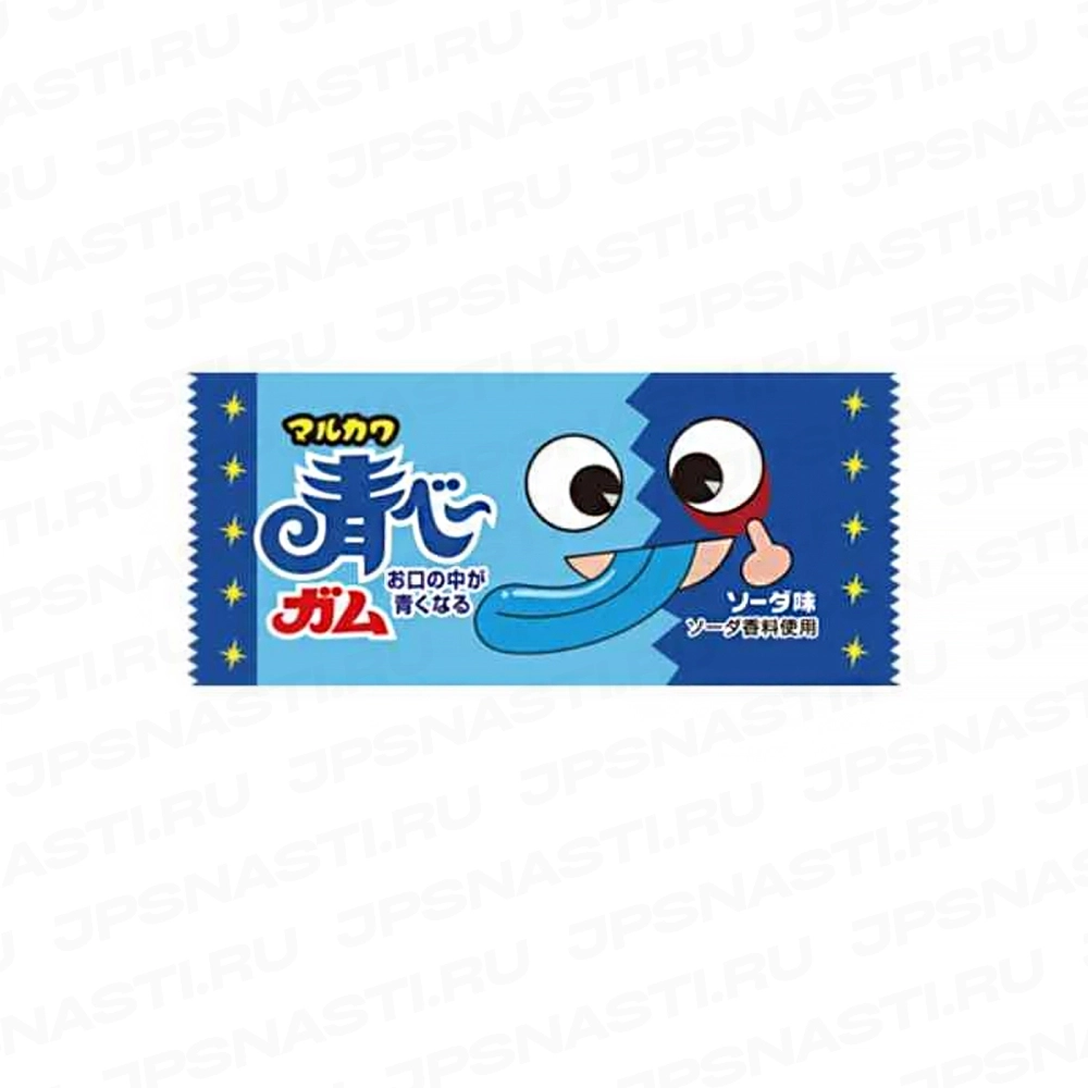Японская жевательная резинка Marukawa  Aobe Gum Blue, 4 г