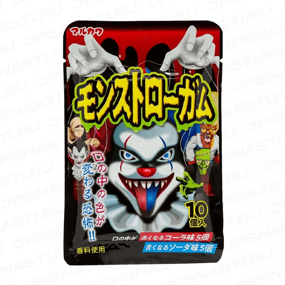 Японская жевательная резинка Chilly Джокер, со вкусом Колы, 41.5 г