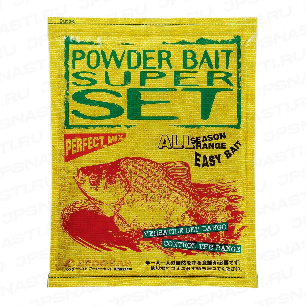 Смесь для приготовления насадок Marukyu, 2243 Powder Bait Super Set, 290 гр
