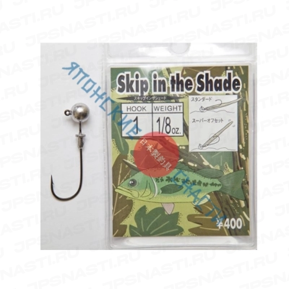 Джиг головки Ecogear Skip In The Shade, 3.5 гр, #2/0