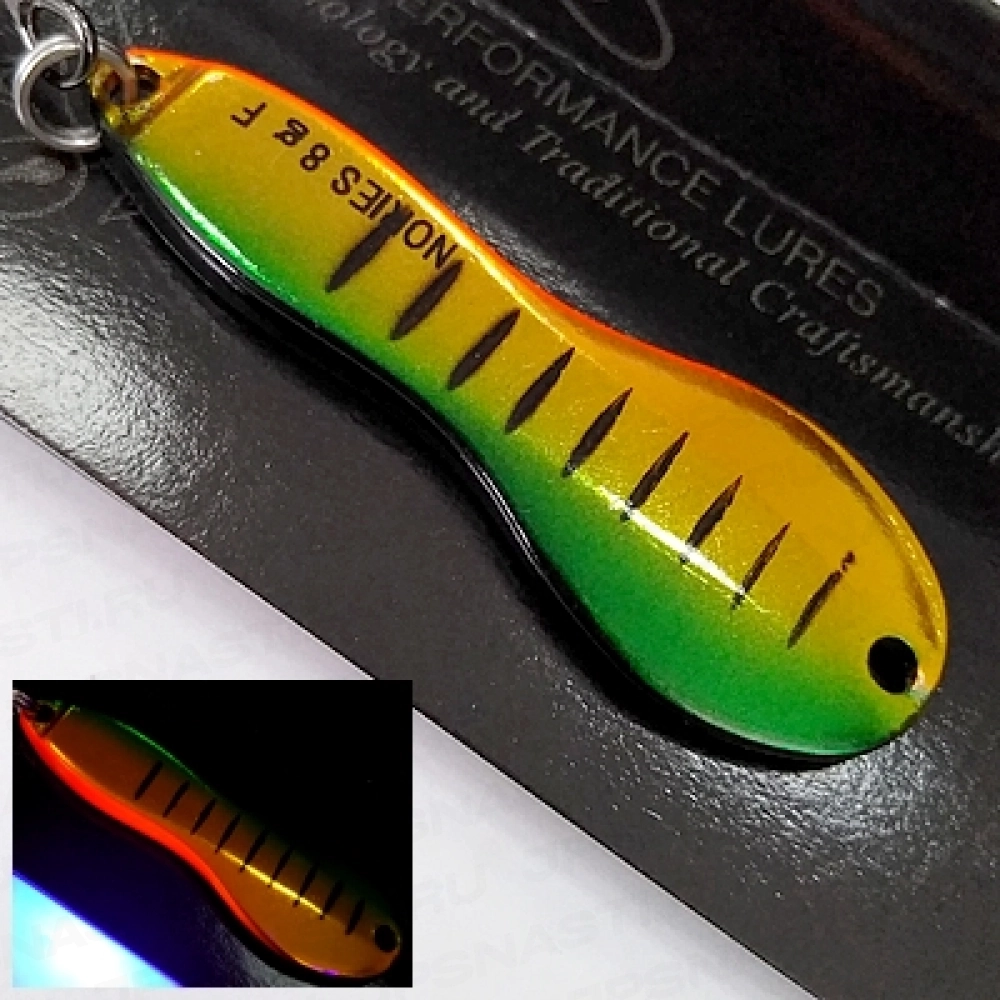 Колеблющаяся блесна Nories Metal Wasaby, 8 гр, BR-18