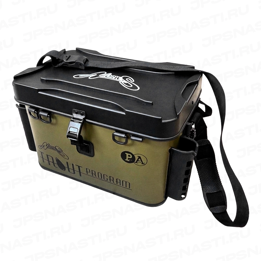 Сумка Nories x Prime Area Trout Tackle Strage NS-01, 51х30х29 см, Olive