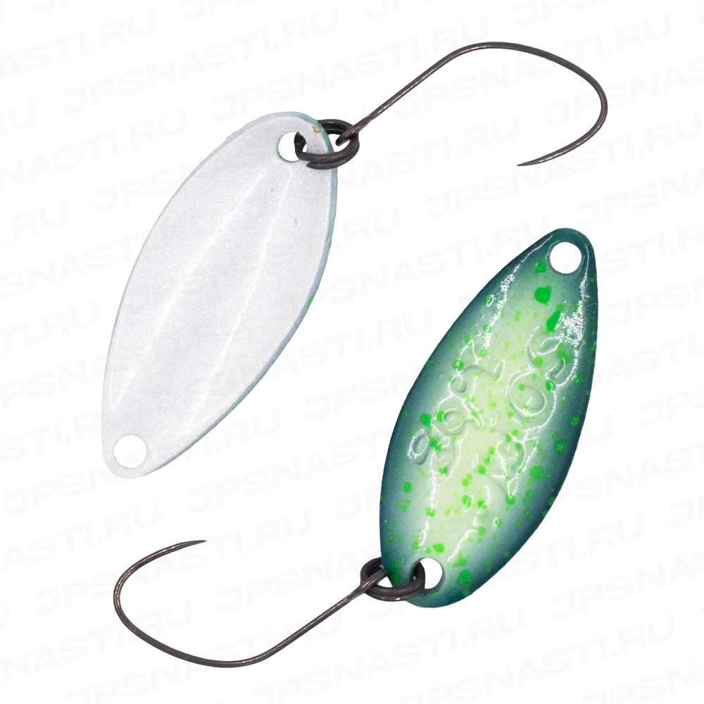 Колеблющаяся блесна Nories Masukurouto Sofia, 1.6 г, RU064 Neon Mint Glow