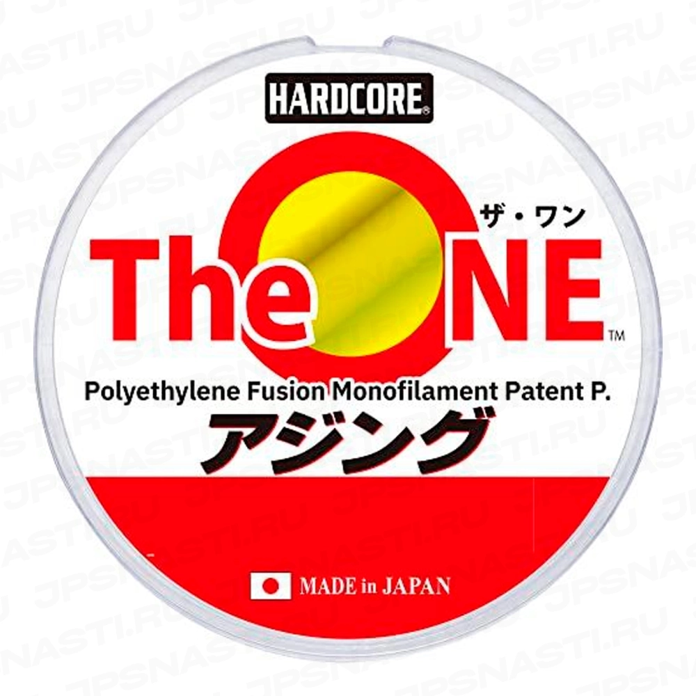 Плетеный шнур DUEL Hardcore The One Ajing, #0.3, 150 м, half ghost