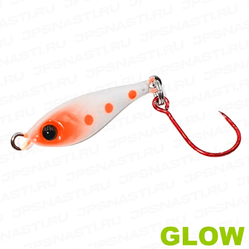 Пилькеры Glory Fish Petit Jig, 7 г, LU-018, Orange Glow
