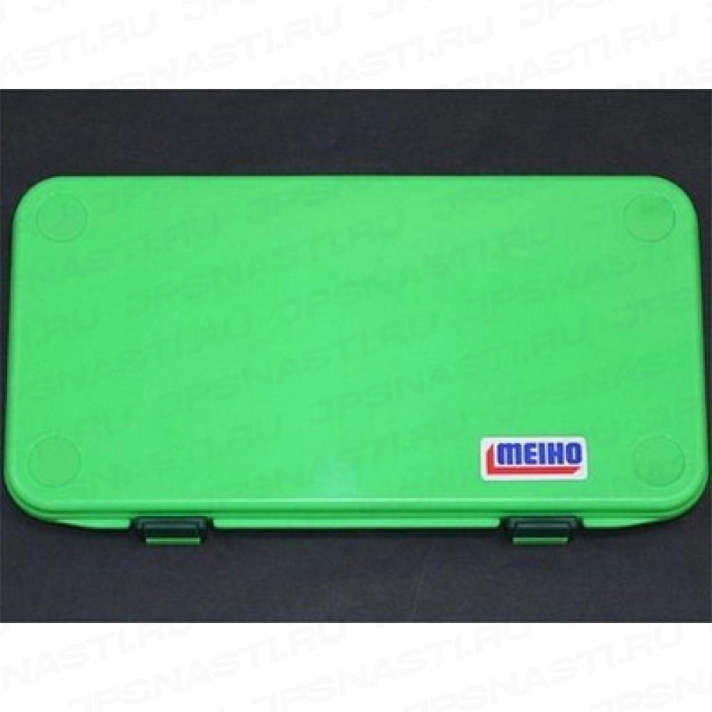 Коробка для приманок Meiho W Form Case 268x147x25, Зеленый