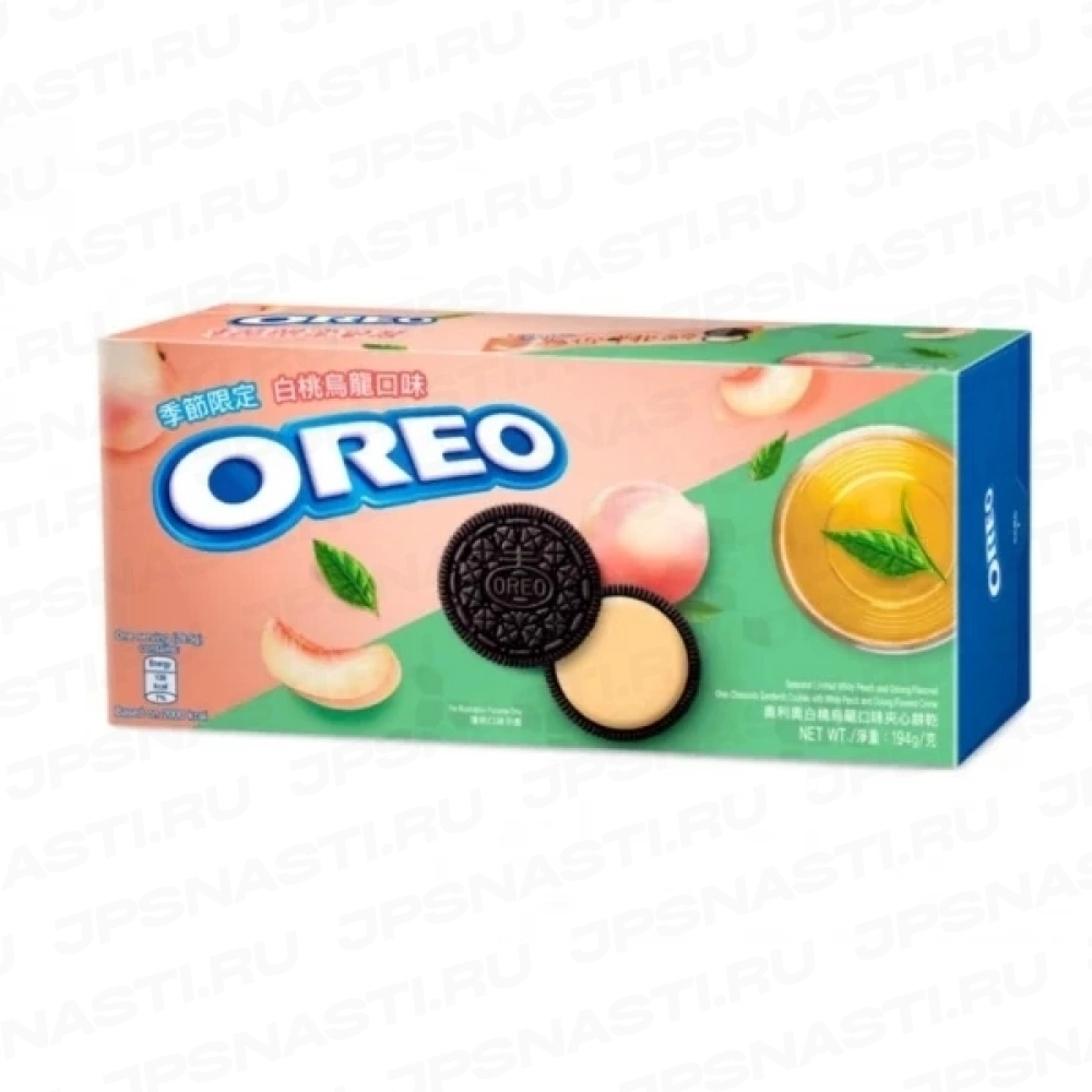 Печенье Mondelez Int. Oreo, со вкусом персика и улуна, 97 гр