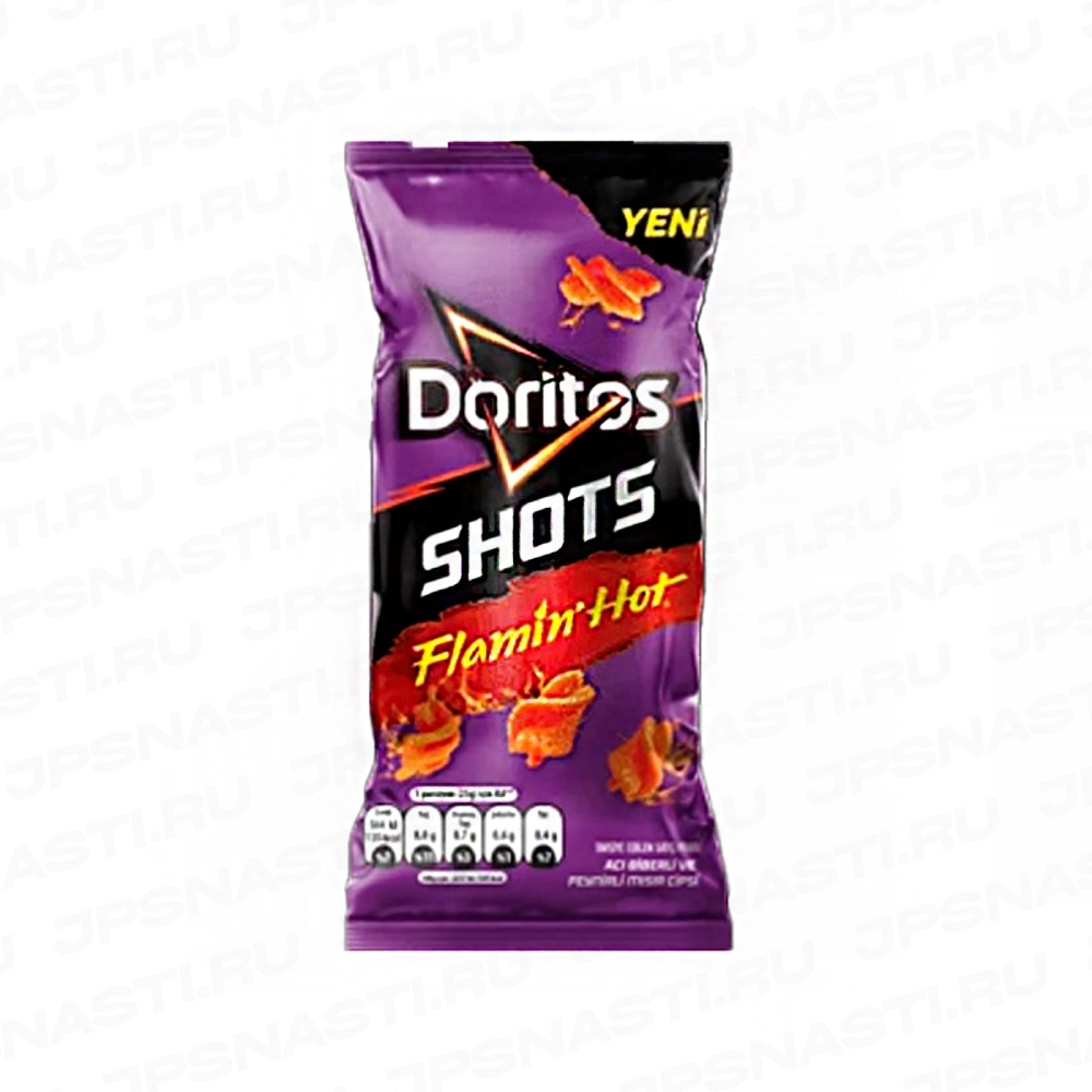 Чипсы Doritos Shots Flamin Hot, 30 г